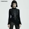 Punkravestore Two Wear Irregular Sweaters Gothic