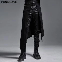 Punkravestore Punk Asymmetrical Overskirt