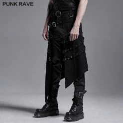 Punkravestore Punk Asymmetrical Overskirt