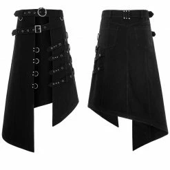 Punkravestore Punk Asymmetrical Overskirt