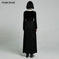 Punkravestore Gothic Vampire Dark Long Dress