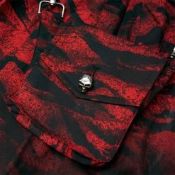 Punkravestore Dip Dye PUNK A Hem Half Skirt