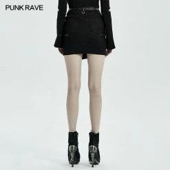 Punkravestore 2022 Punk Half Skirt