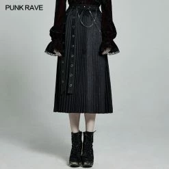 Punkravestore PUNK Velvet Skirt