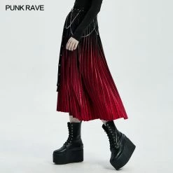 Punkravestore PUNK Velvet Skirt