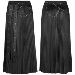 Punkravestore PUNK Velvet Skirt