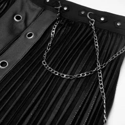 Punkravestore PUNK Velvet Skirt