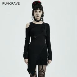 Punkravestore PUNK Long Sleeve Dress