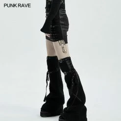 Punkravestore Steampunk Tassel Half Skirt