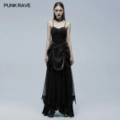 Punkravestore Gorgeous Gothic Wedding Dress