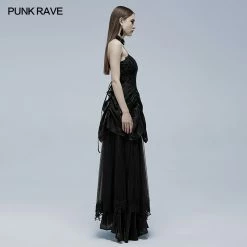 Punkravestore Gorgeous Gothic Wedding Dress
