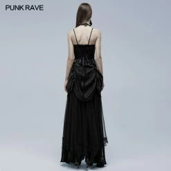 Punkravestore Gorgeous Gothic Wedding Dress