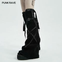 Punkravestore Women Punk Girls Leg Sleeve