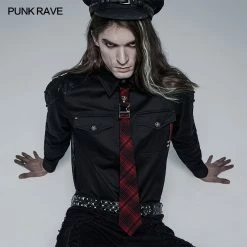 Punkravestore CyberPunk Punk Stylish Tie