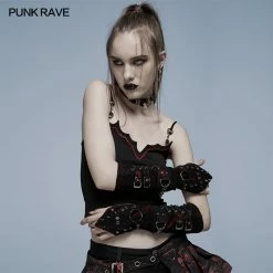Punkravestore Punk Heavy Metal Open Line Gloves