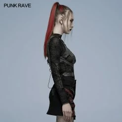 Punkravestore Punk Hollow-out Vest