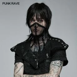 Punk Rave Store Cyber Goth Goth Stylish Mesh Mask