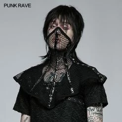Punk Rave Store Cyber Goth Goth Stylish Mesh Mask