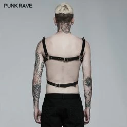 Punk Rave Store CyberPunk Punk Stylish Leather Loop