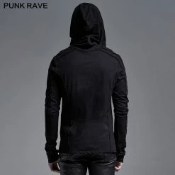 Punkravestore Simple Dark Long Sleeve T-shirt