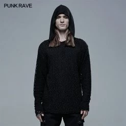 Punkravestore Goth Simple Two-Piece T Shirt