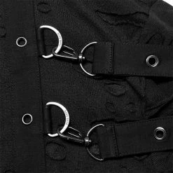 Punk Rave Store Goth Daily Wear Knited Broken Holes Long Sleeve T-shirt Gothic