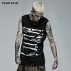 Punk Rave Store Punk Daily Wear Printing Sleeveless T-shirt