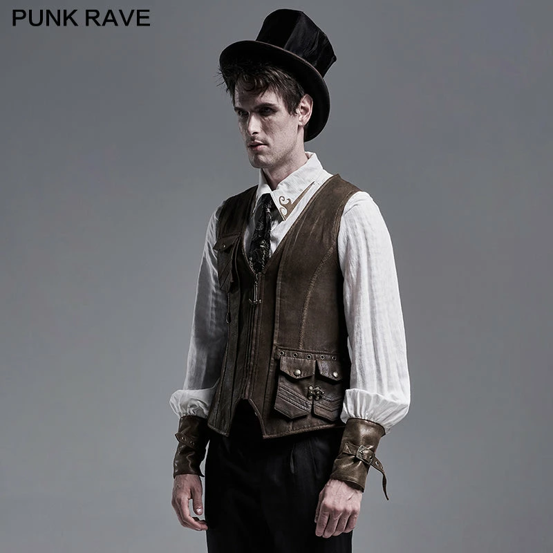 Punkravestore 2021 Steampunk Vest 9 Punkravestore 2021 Steampunk Vest