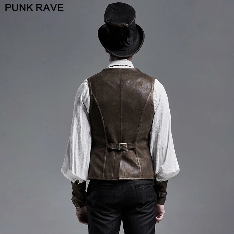 Punkravestore 2021 Steampunk Vest 10 Punkravestore 2021 Steampunk Vest