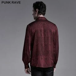 Punkravestore Gothic Jacquard Shirt