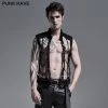 Punkravestore PUNK Personality Chain Hollow-out Vest