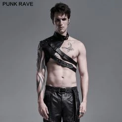 Punkravestore Punk Men's One-arm Shoulder Armor