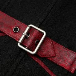 Punkravestore Punk Casual Mid Length Coat