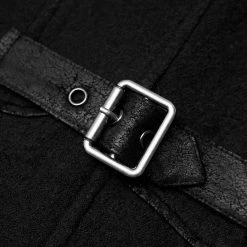 Punkravestore Punk Casual Mid Length Coat