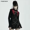 Punkravestore Punk Woven Short Coat