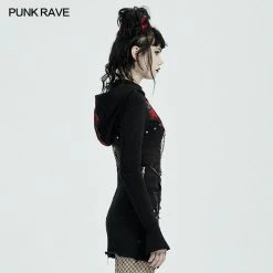 Punkravestore Punk Woven Short Coat