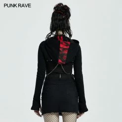 Punkravestore Punk Woven Short Coat