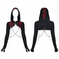 Punkravestore Punk Woven Short Coat