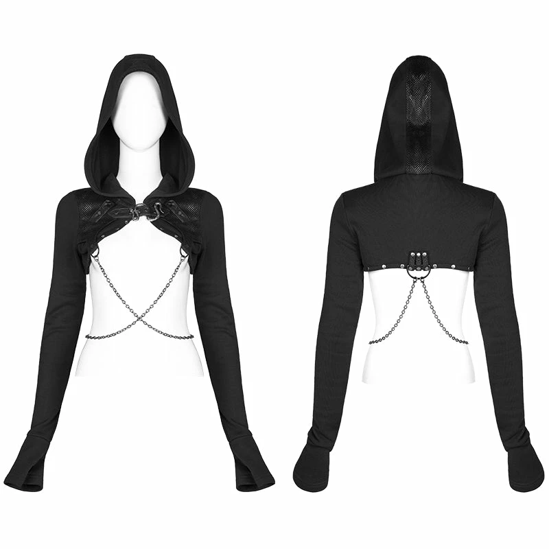 Punkravestore Punk Woven Short Coat 6 Punkravestore Punk Woven Short Coat