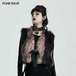 Punkravestore Punk Black Stripe Woollen Coat
