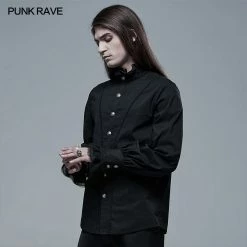 Punkravestore Goth Aristocratic Shirt