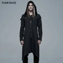 Punkravestore Gothic Dark Church Structure Inspired Knitted Jacket