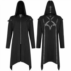Punkravestore Gothic Dark Church Structure Inspired Knitted Jacket