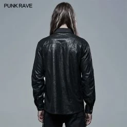 Punkravestore Goth Spliced Shirt