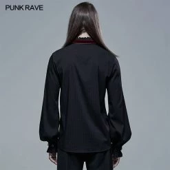 Punkravestore 2021 Goth Simple Shirt For Men