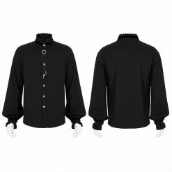 Punkravestore 2021 Goth Simple Shirt For Men