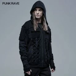 Punkravestore Goth Sweater Cardican Men