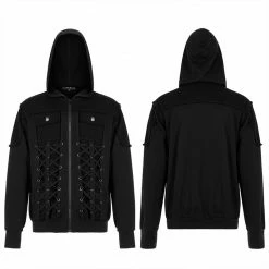 Punkravestore Goth Sweater Cardican Men