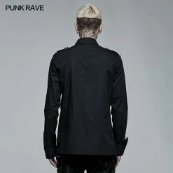 Punkravestore Punk Asymmetric Shirt