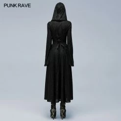 Punkravestore Gothic Cut-out Applique Coat 9 Punkravestore Gothic Cut-out Applique Coat